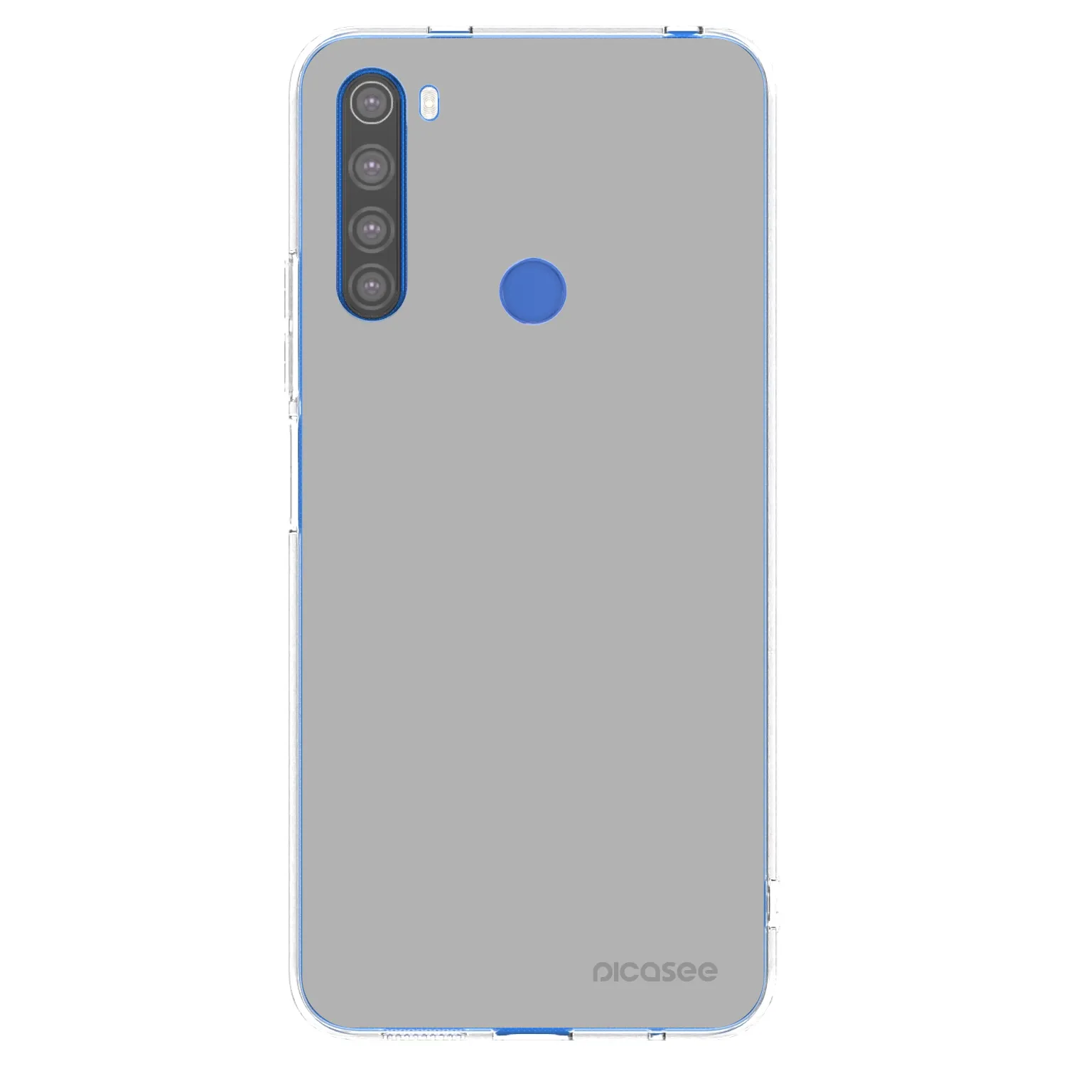 Silikónový prehľadný obal pre Xiaomi Redmi Note 8T - Stone
