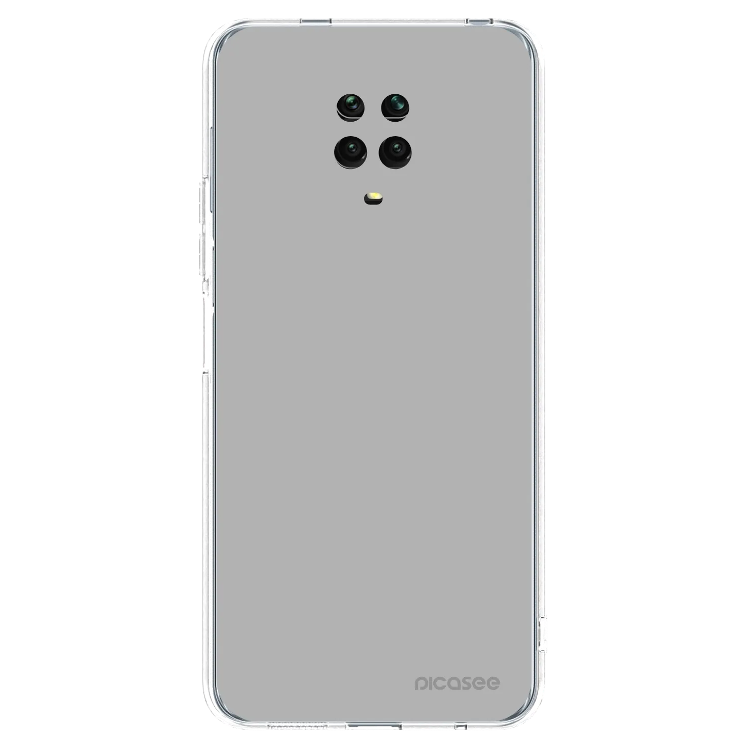 Picasee silikónový prehľadný obal pre Xiaomi Redmi Note 9 Pro - Stone