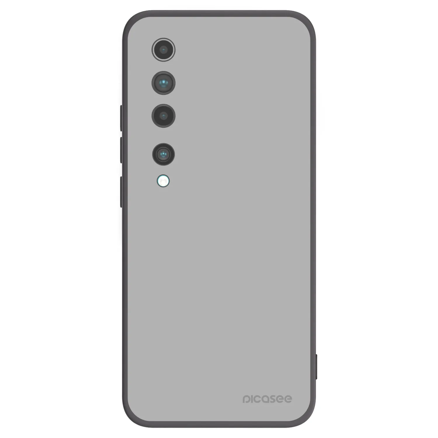 Picasee silikónový čierny obal pre Xiaomi Mi 10 - Stone