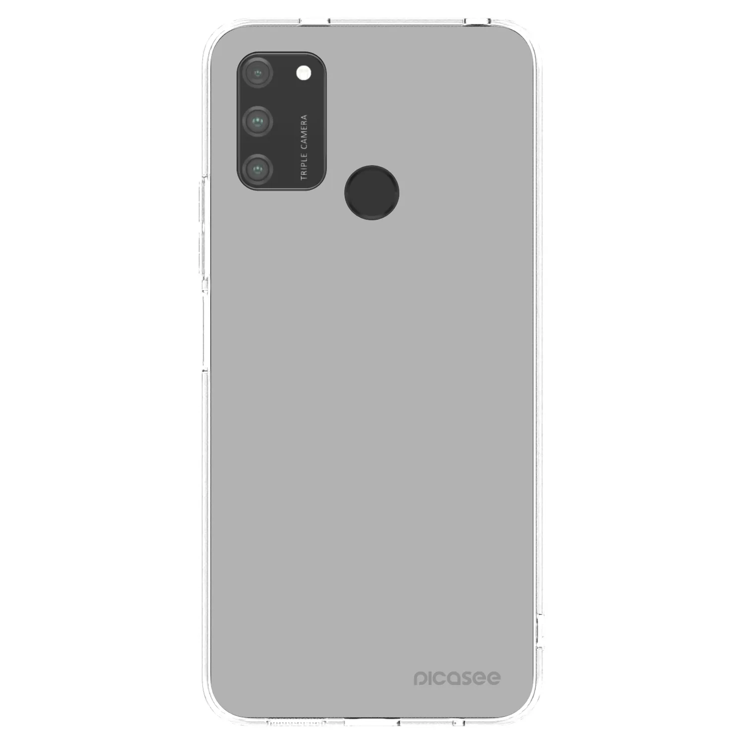 Picasee silikónový prehľadný obal pre Honor 9A - Stone