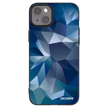 Picasee silikónový čierny obal pre Apple iPhone 15 Plus - Wallpaper