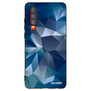 Picasee silikónový čierny obal pre Huawei P30 - Wallpaper