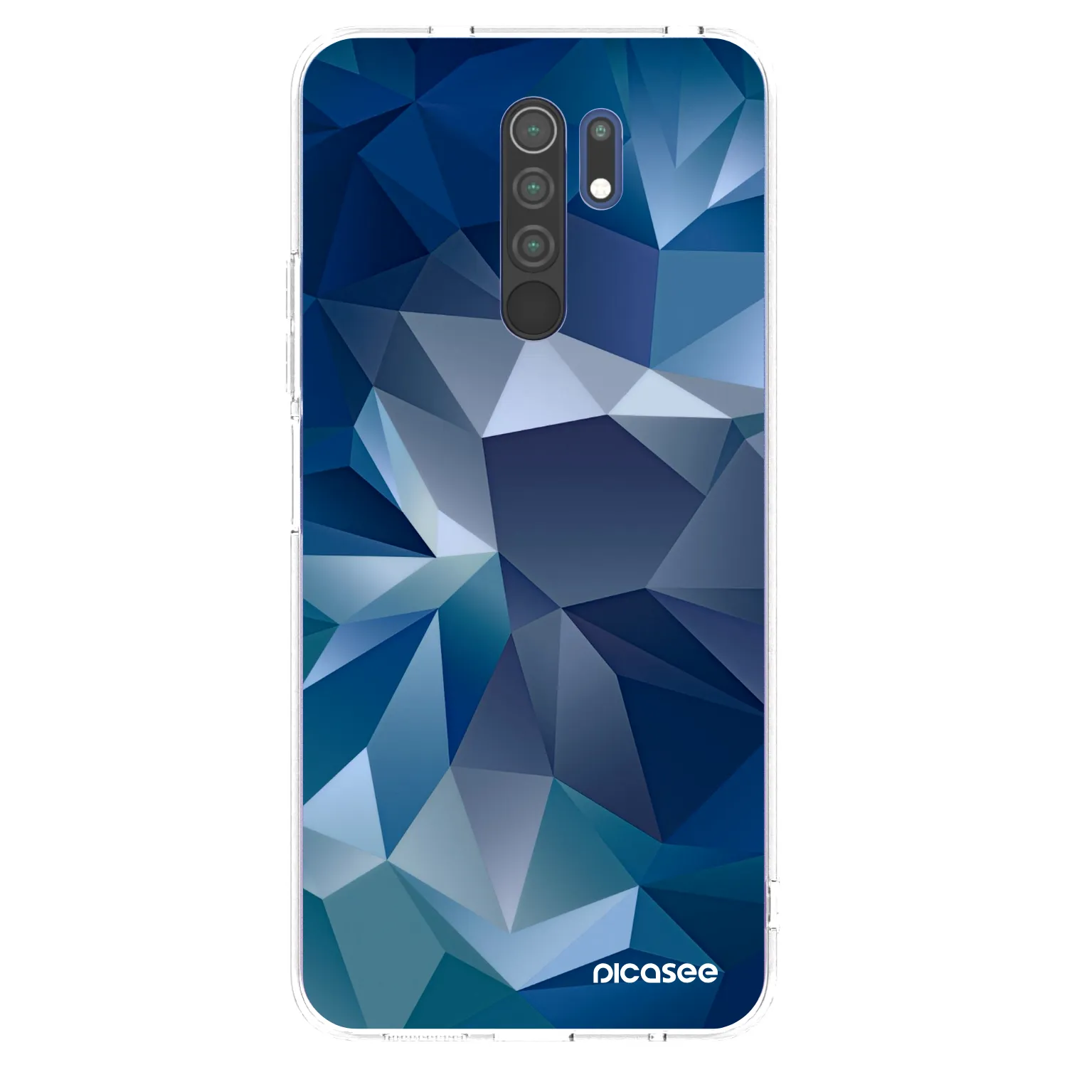 Silikónový prehľadný obal pre Xiaomi Redmi 9 - Wallpaper