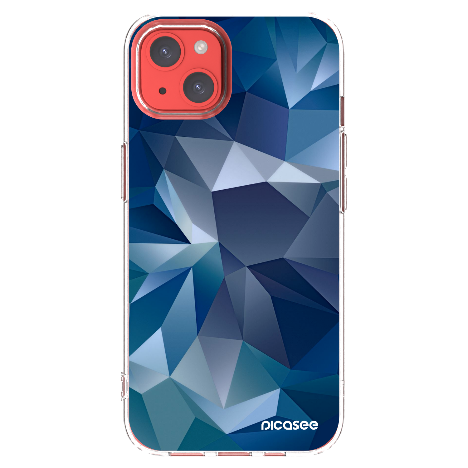 Picasee silikónový prehľadný obal pre Apple iPhone 13 - Wallpaper