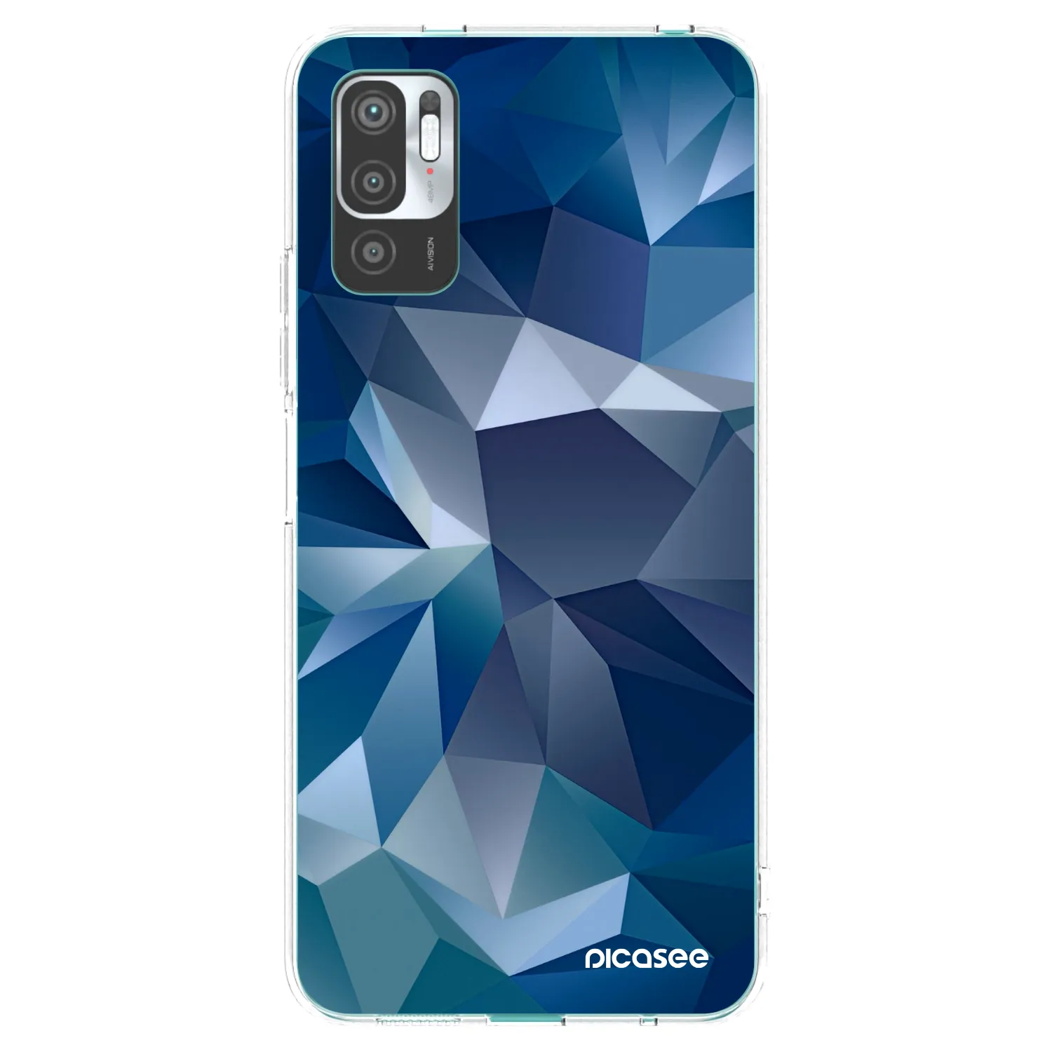 Picasee silikónový prehľadný obal pre Xiaomi Redmi Note 10 5G - Wallpaper