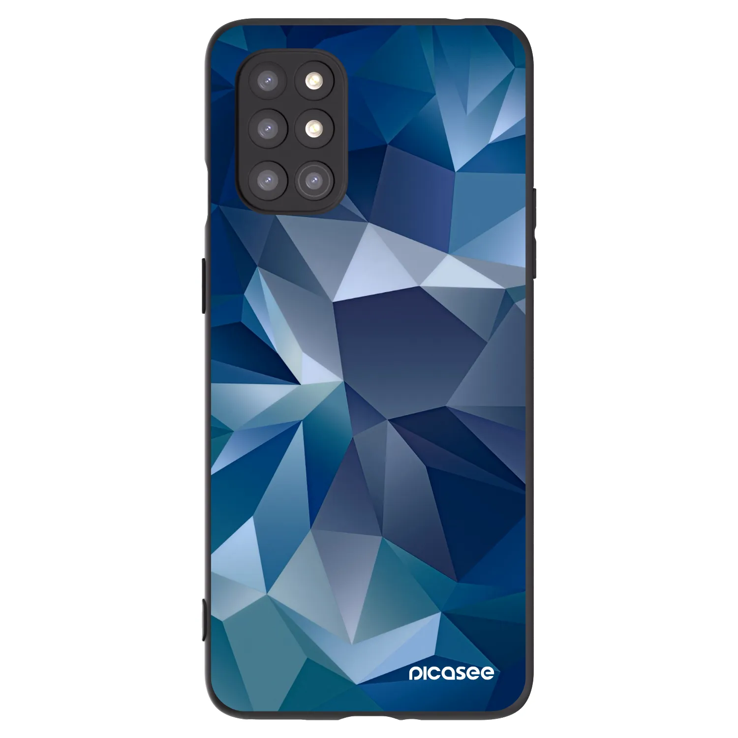 Picasee silikónový čierny obal pre OnePlus 8T - Wallpaper