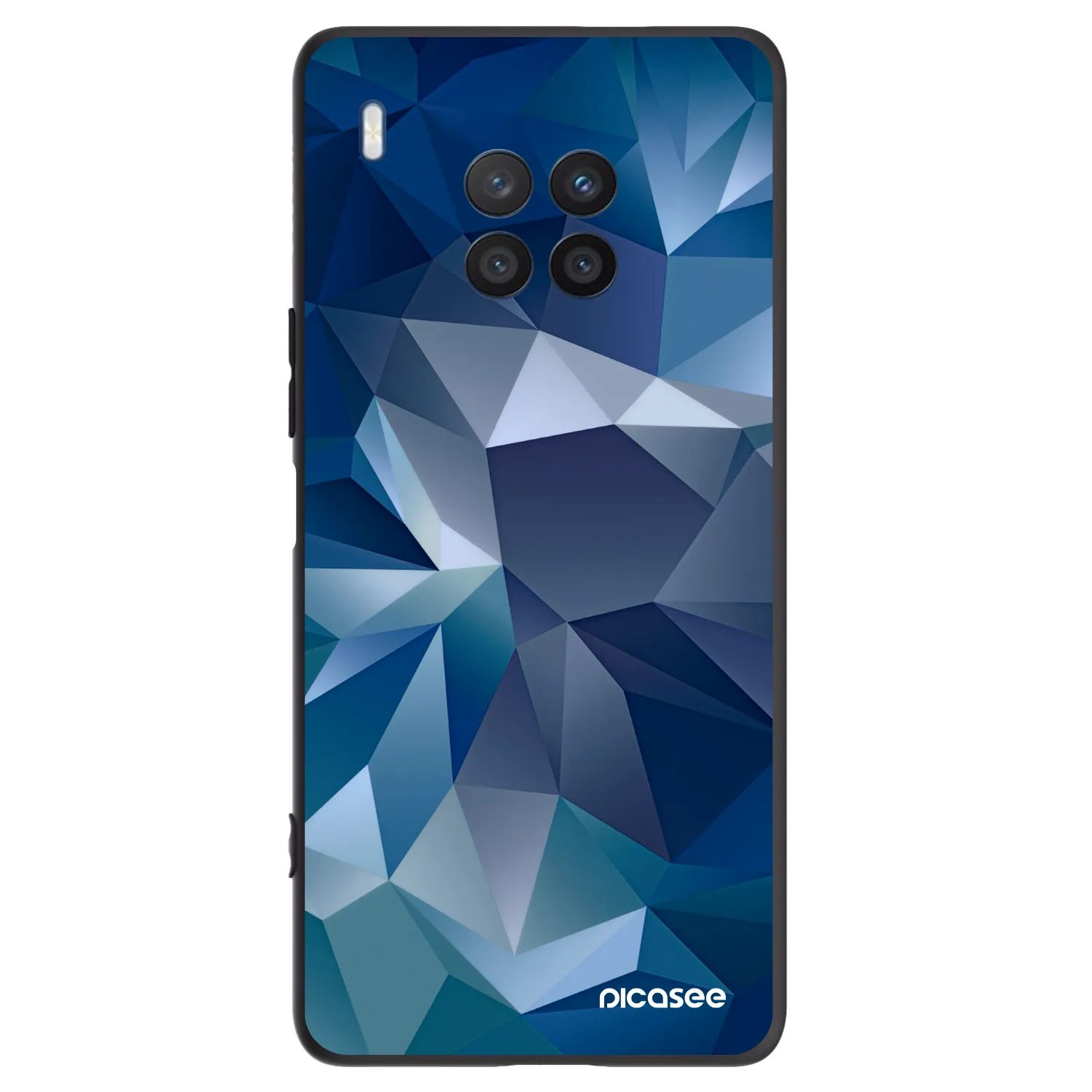 Picasee silikónový čierny obal pre Honor 50 Lite - Wallpaper