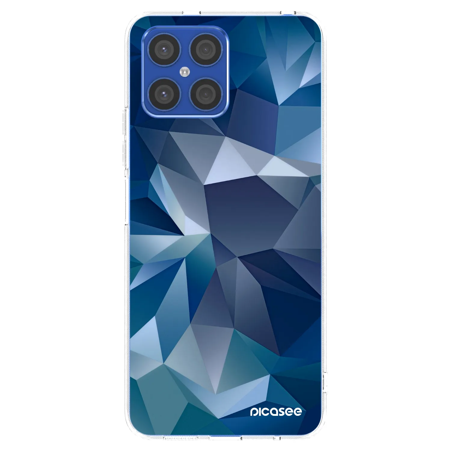 Picasee silikónový prehľadný obal pre Honor X8 4G - Wallpaper