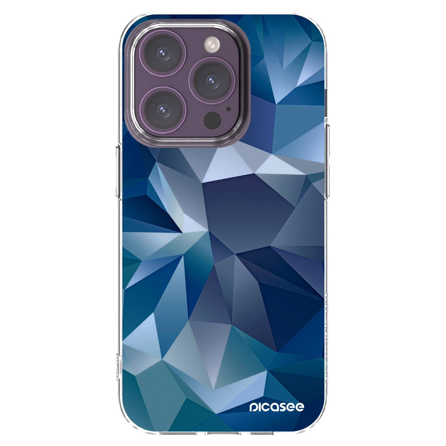 Picasee silikónový prehľadný obal pre Apple iPhone 14 Pro - Wallpaper