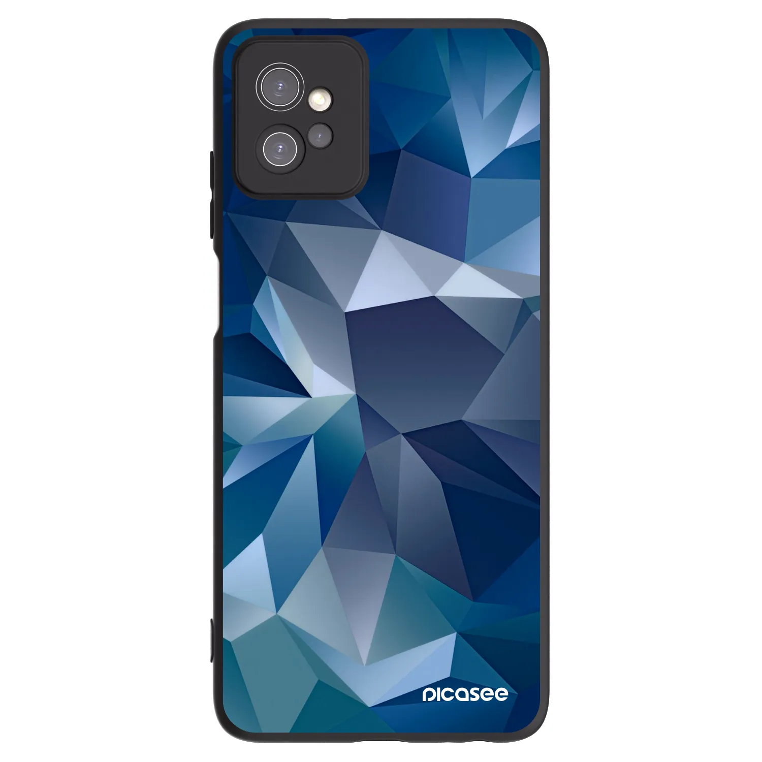 Picasee silikónový čierny obal pre Motorola Moto G32 - Wallpaper