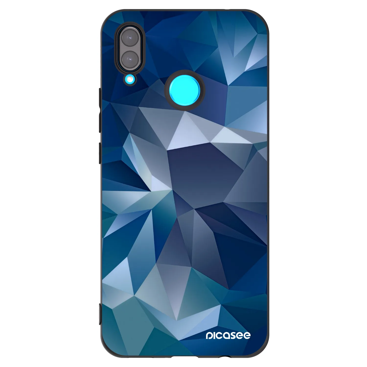 Picasee silikónový čierny obal pre Huawei Nova 3 - Wallpaper