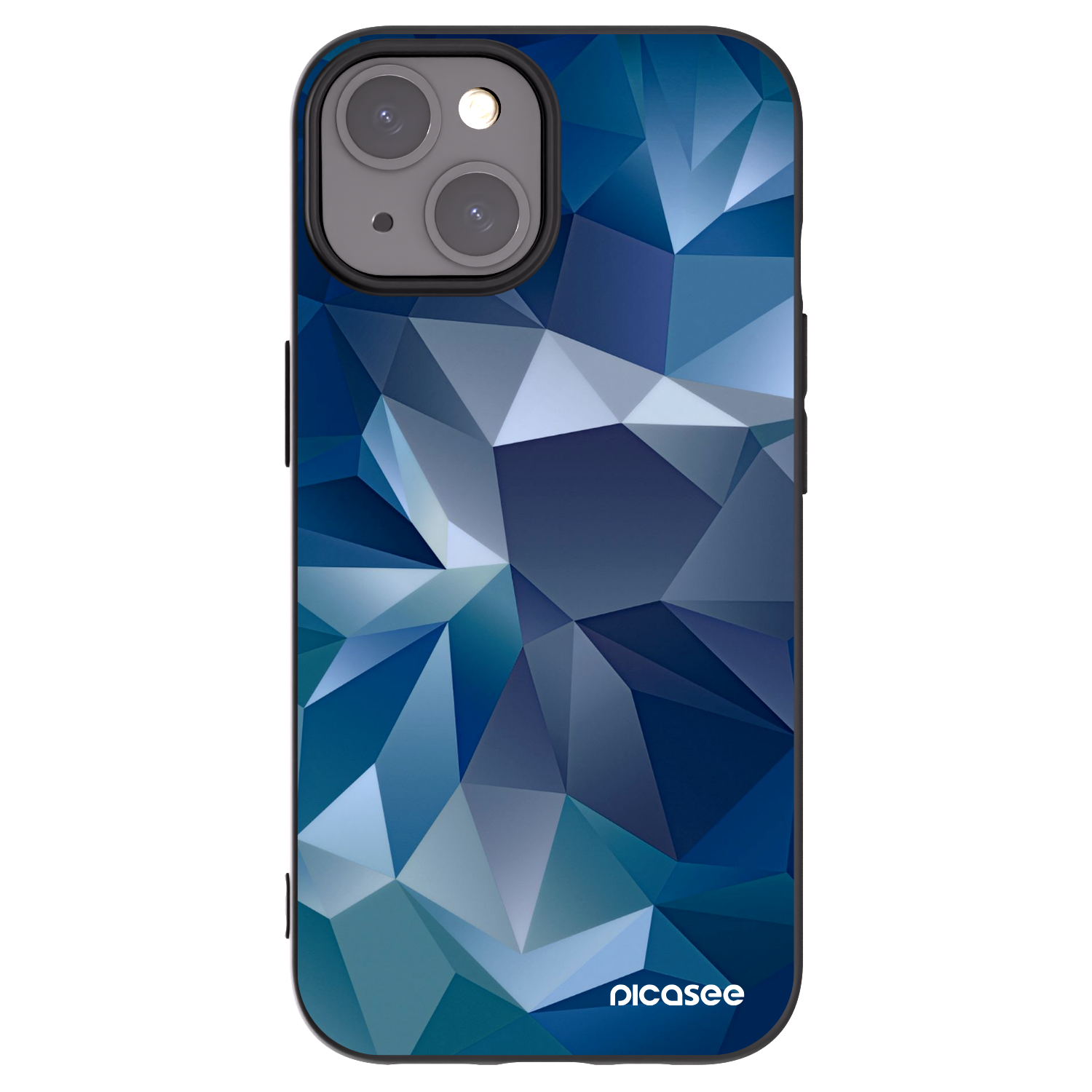 Picasee silikónový čierny obal pre Apple iPhone 15 - Wallpaper