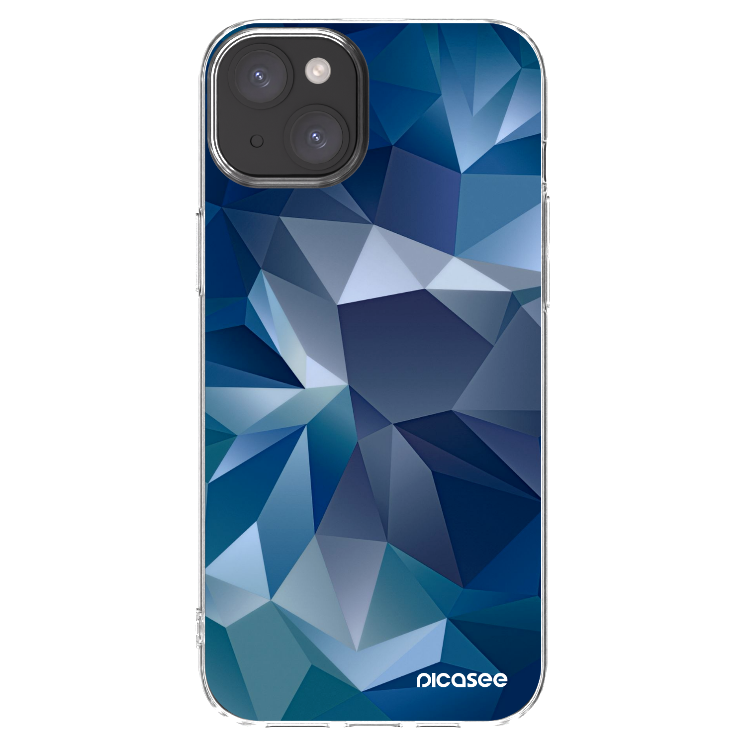 Picasee silikónový prehľadný obal pre Apple iPhone 15 Plus - Wallpaper