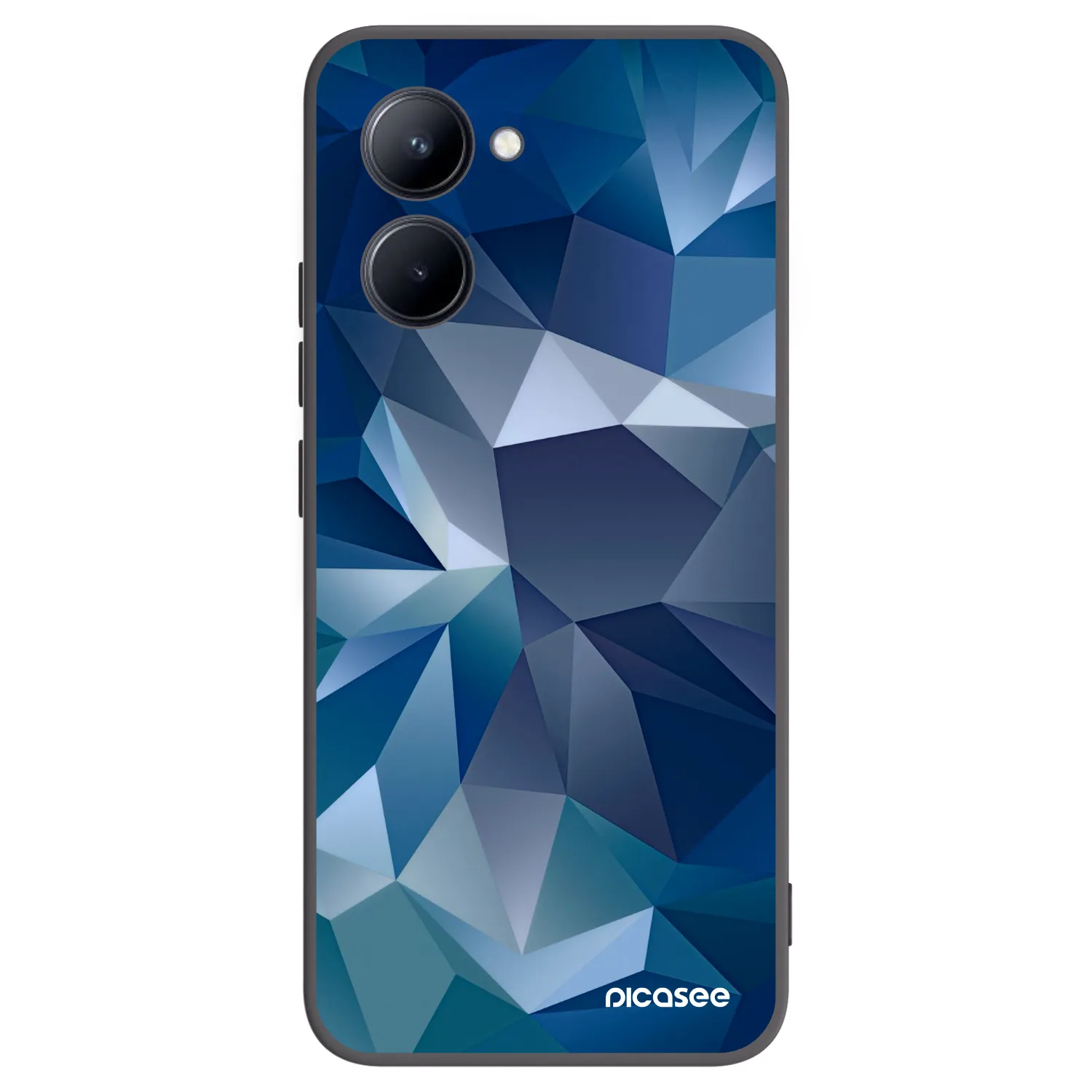 Picasee silikónový čierny obal pre Realme C33 (2023) - Wallpaper