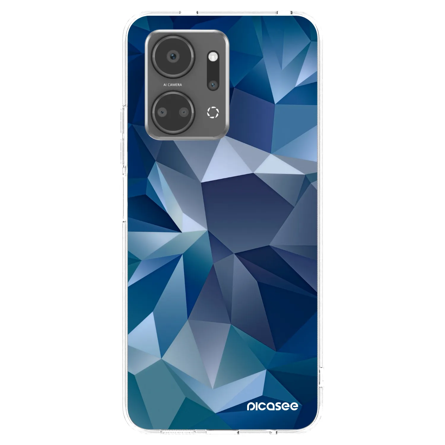 Picasee silikónový prehľadný obal pre Honor X7a - Wallpaper