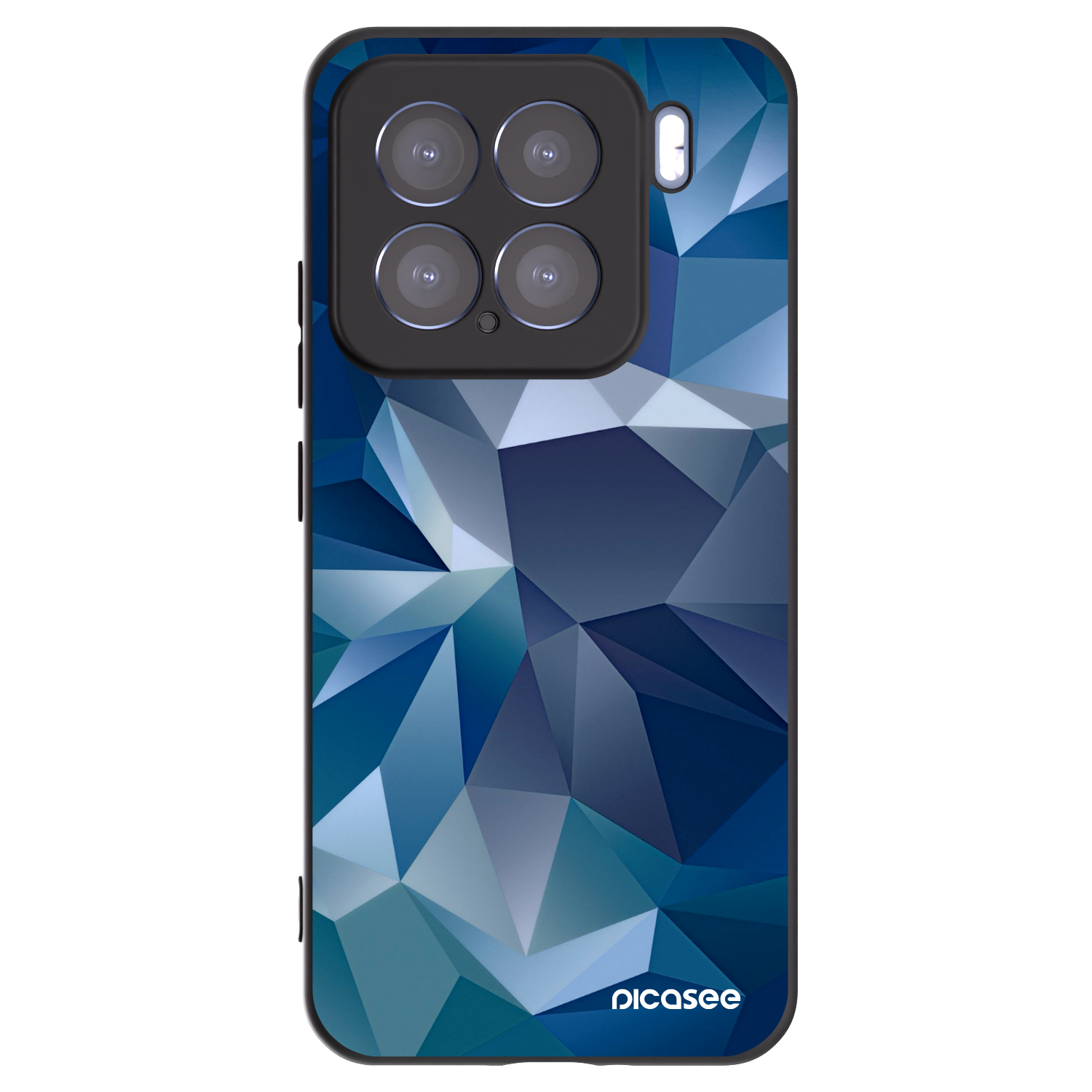Silikónový čierny obal pre Xiaomi 15 - Wallpaper