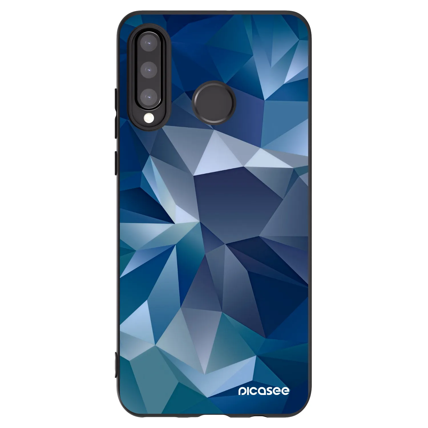 Picasee silikónový čierny obal pre Huawei P30 Lite - Wallpaper