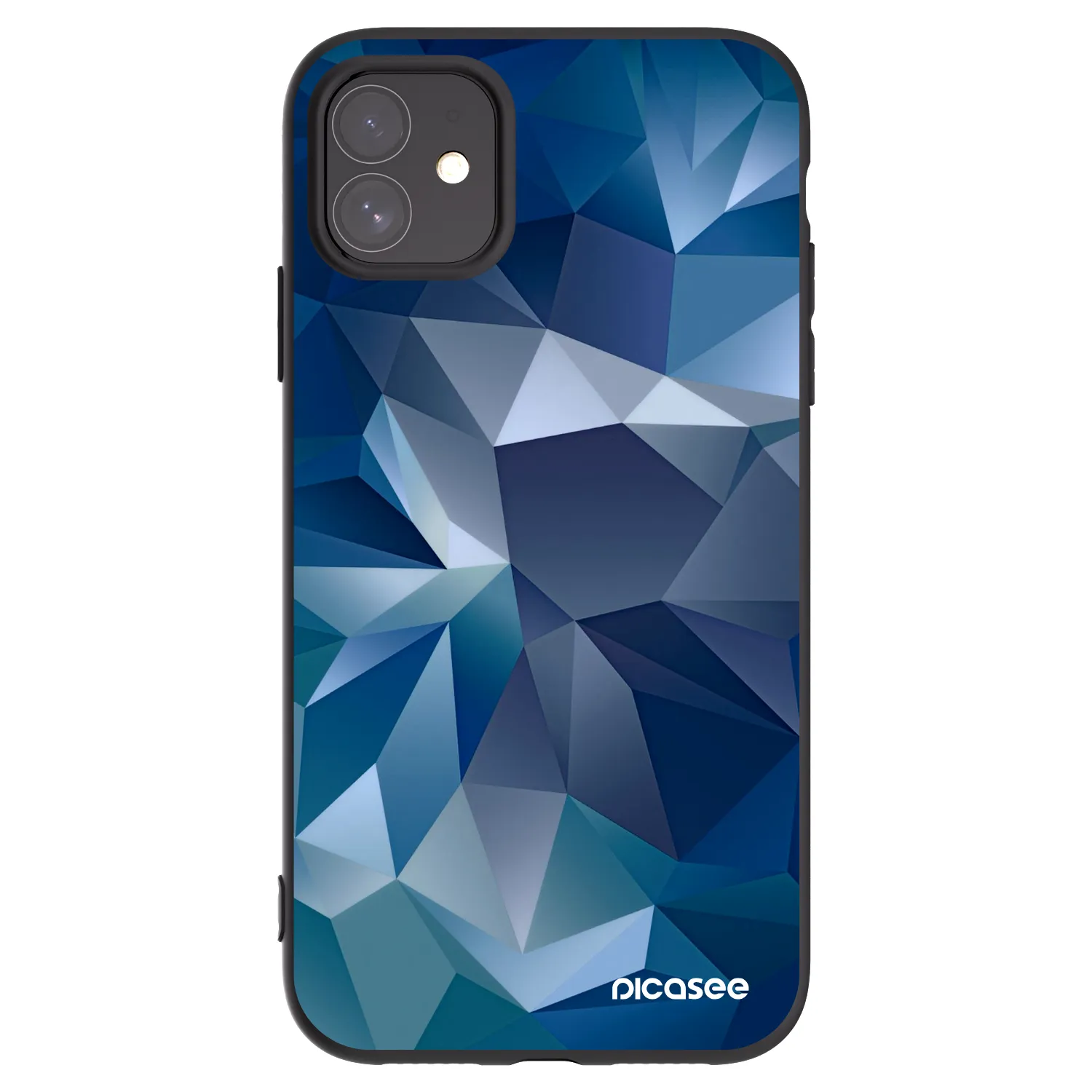 Picasee silikónový čierny obal pre Apple iPhone 11 - Wallpaper