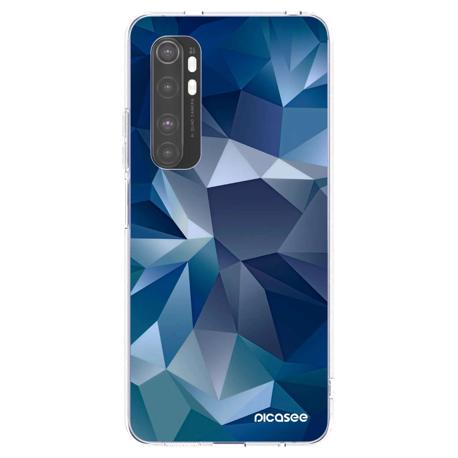 Picasee silikónový prehľadný obal pre Xiaomi Mi Note 10 Lite - Wallpaper