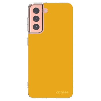 Picasee silikónový prehľadný obal pre Samsung Galaxy S21 5G G991B - Sun