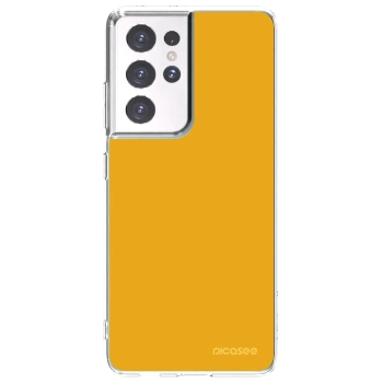 Picasee silikónový prehľadný obal pre Samsung Galaxy S21 Ultra 5G G998B - Sun
