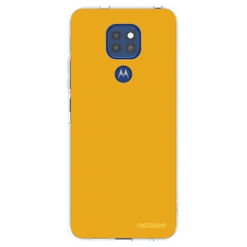 Picasee silikónový prehľadný obal pre Motorola Moto G9 Play - Sun