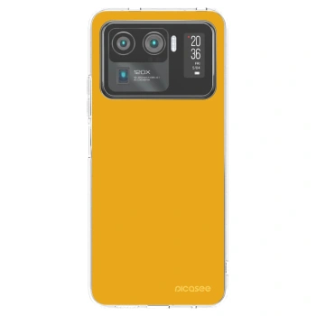 Picasee silikónový prehľadný obal pre Xiaomi Mi 11 Ultra - Sun