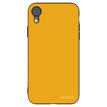 Picasee silikónový čierny obal pre Apple iPhone XR - Sun