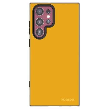 Picasee silikónový čierny obal pre Samsung Galaxy S22 Ultra 5G - Sun