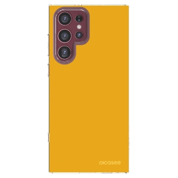 Picasee silikónový prehľadný obal pre Samsung Galaxy S22 Ultra 5G - Sun