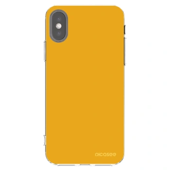 Picasee silikónový prehľadný obal pre Apple iPhone X/XS - Sun