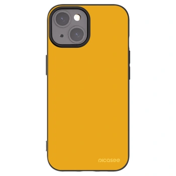 Picasee silikónový čierny obal pre Apple iPhone 15 - Sun