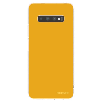 Picasee silikónový prehľadný obal pre Samsung Galaxy S10 Plus G975 - Sun
