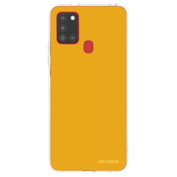 Picasee silikónový prehľadný obal pre Samsung Galaxy A21s - Sun