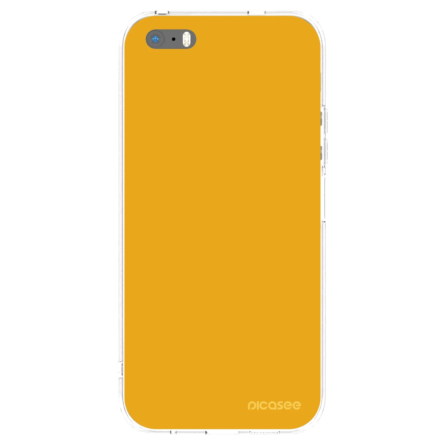 Picasee silikónový prehľadný obal pre Apple iPhone 5/5S/SE - Sun