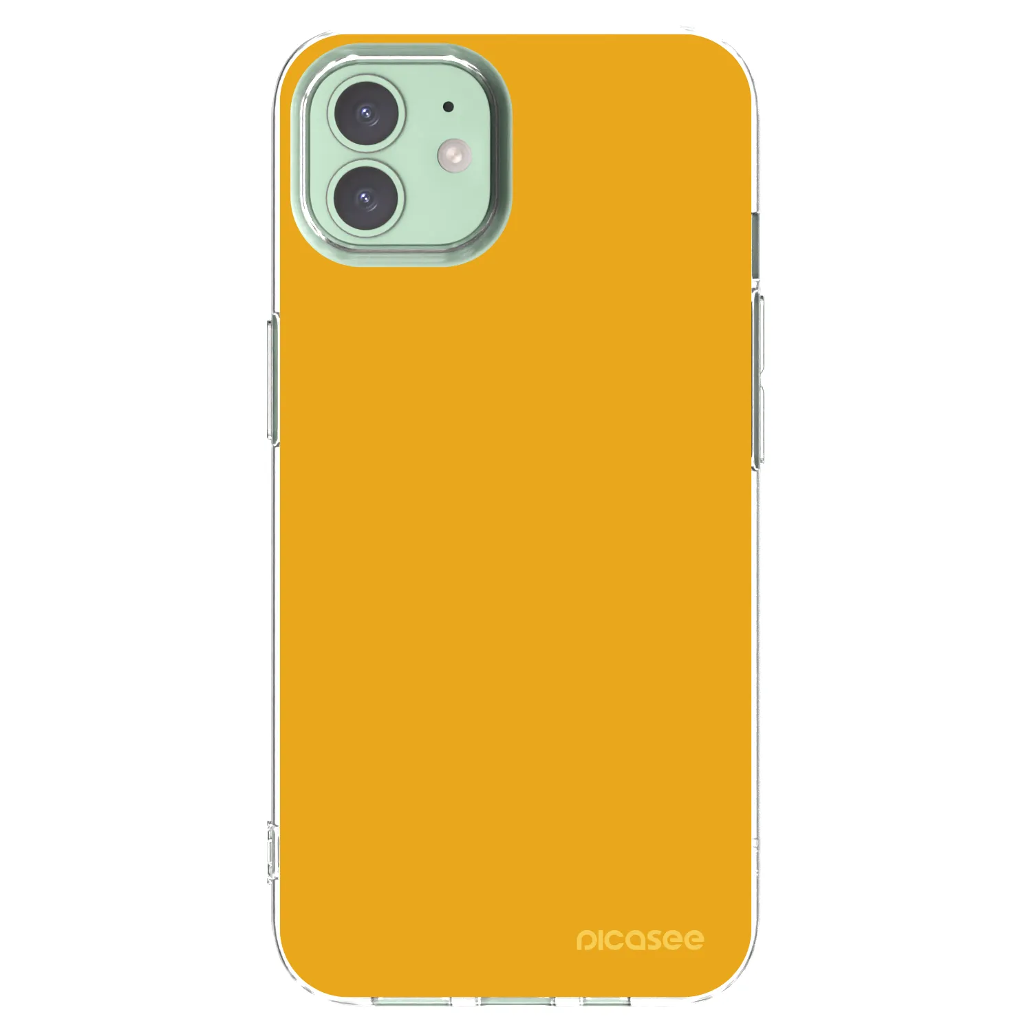 Picasee silikónový prehľadný obal pre Apple iPhone 12 - Sun