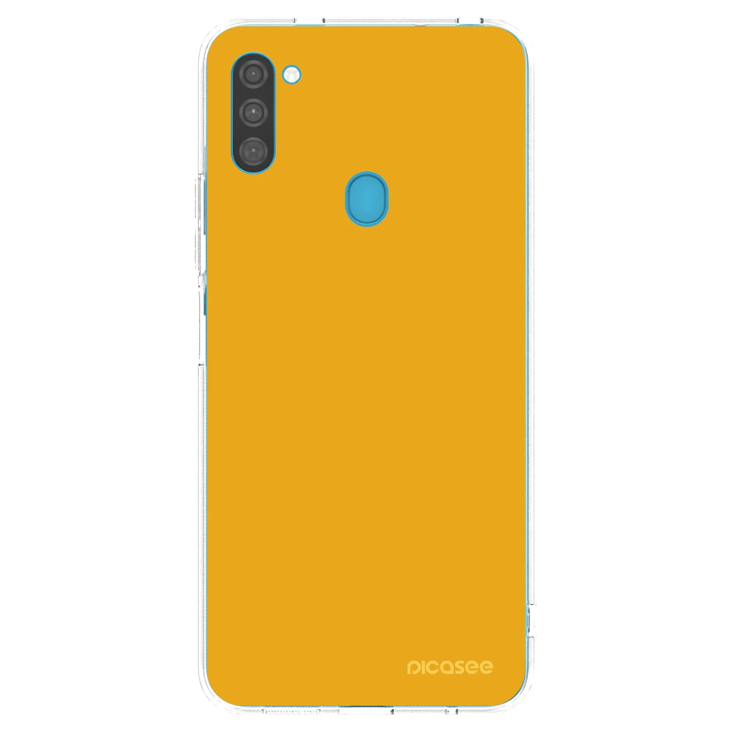Picasee silikónový prehľadný obal pre Samsung Galaxy M11 - Sun