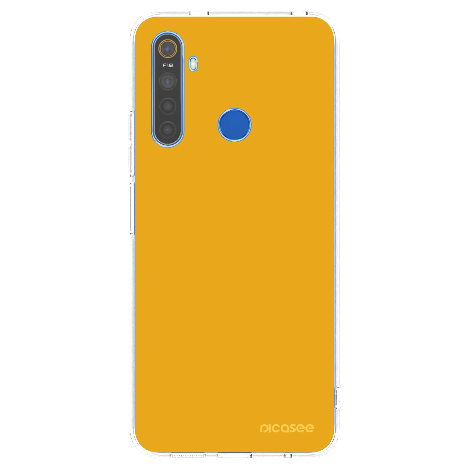 Picasee silikónový prehľadný obal pre Realme 5 - Sun