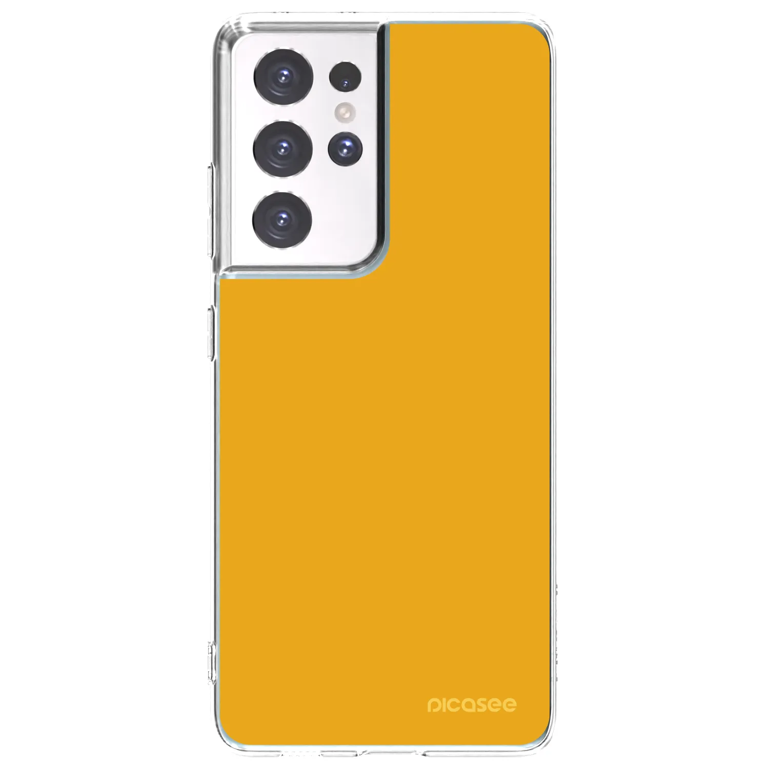 Picasee silikónový prehľadný obal pre Samsung Galaxy S21 Ultra 5G G998B - Sun