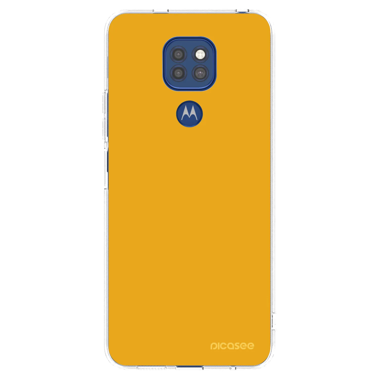 Silikónový prehľadný obal pre Motorola Moto G9 Play - Sun