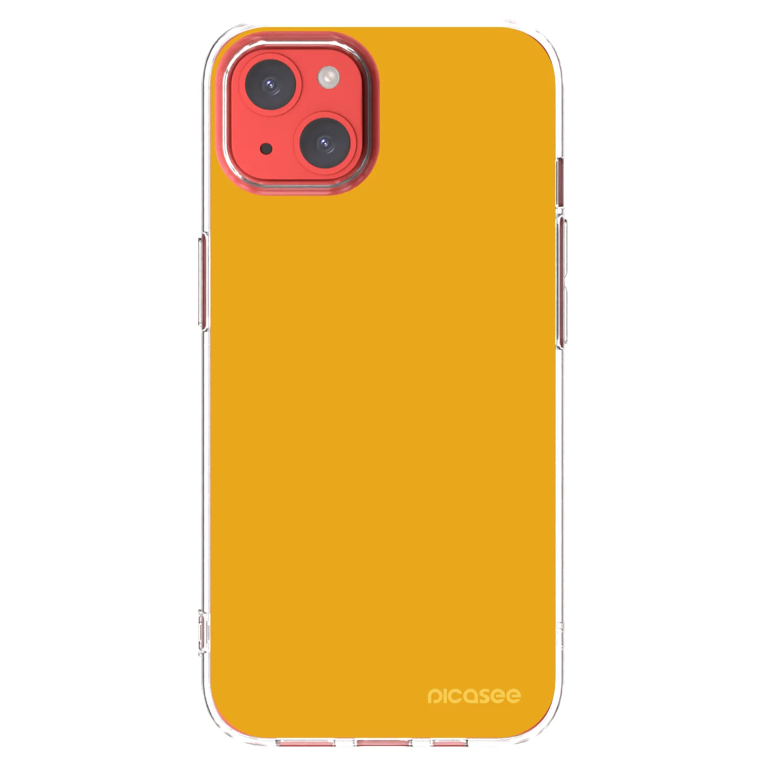 Picasee silikónový prehľadný obal pre Apple iPhone 13 - Sun