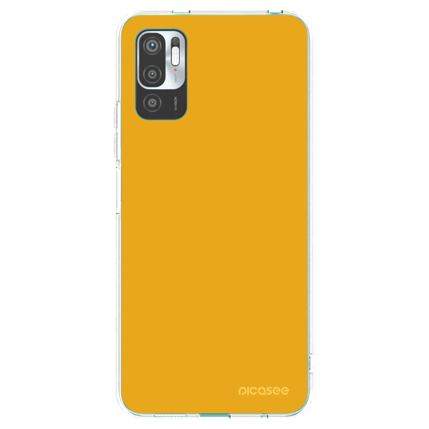 Picasee silikónový prehľadný obal pre Xiaomi Redmi Note 10 5G - Sun
