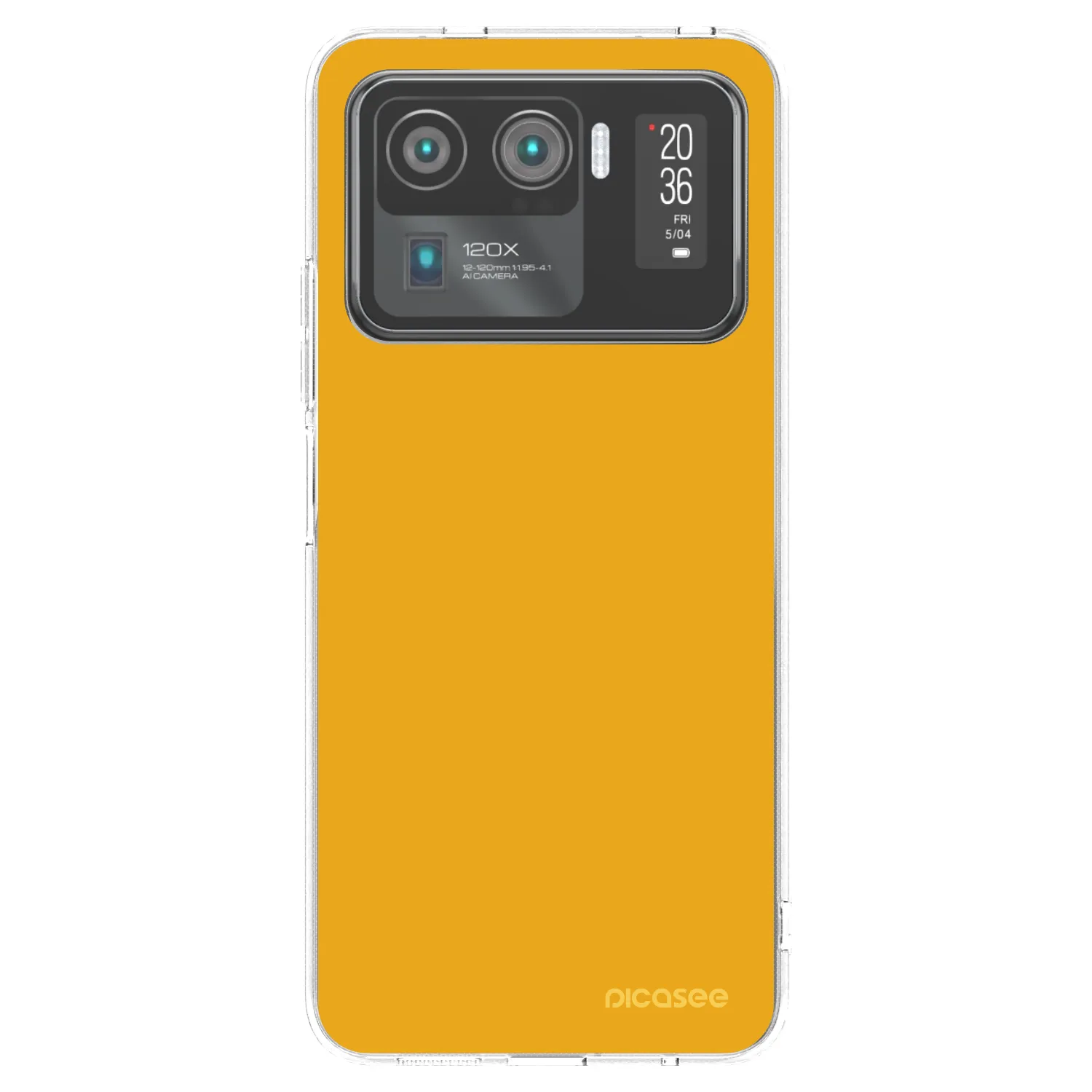 Picasee silikónový prehľadný obal pre Xiaomi Mi 11 Ultra - Sun