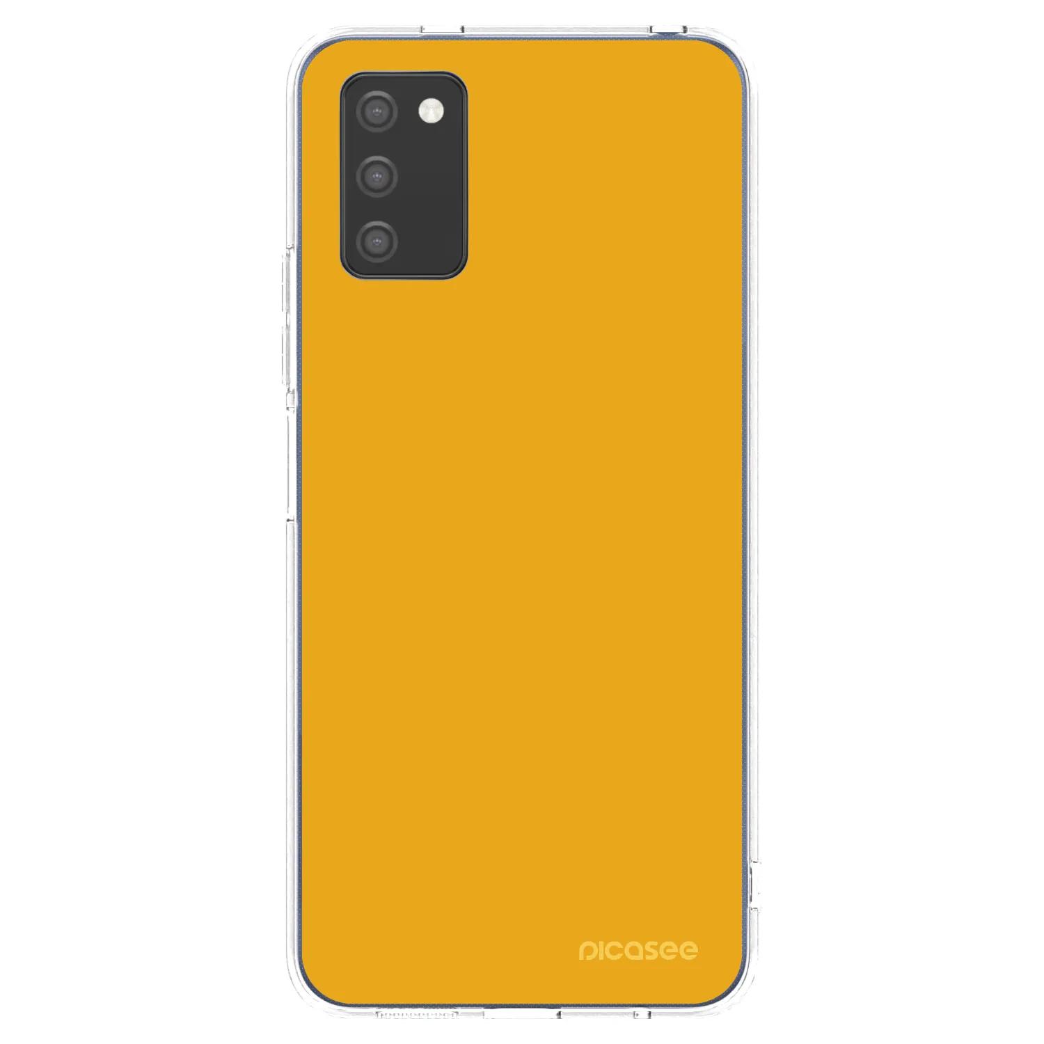 Picasee silikónový prehľadný obal pre Samsung Galaxy A02s A025G - Sun
