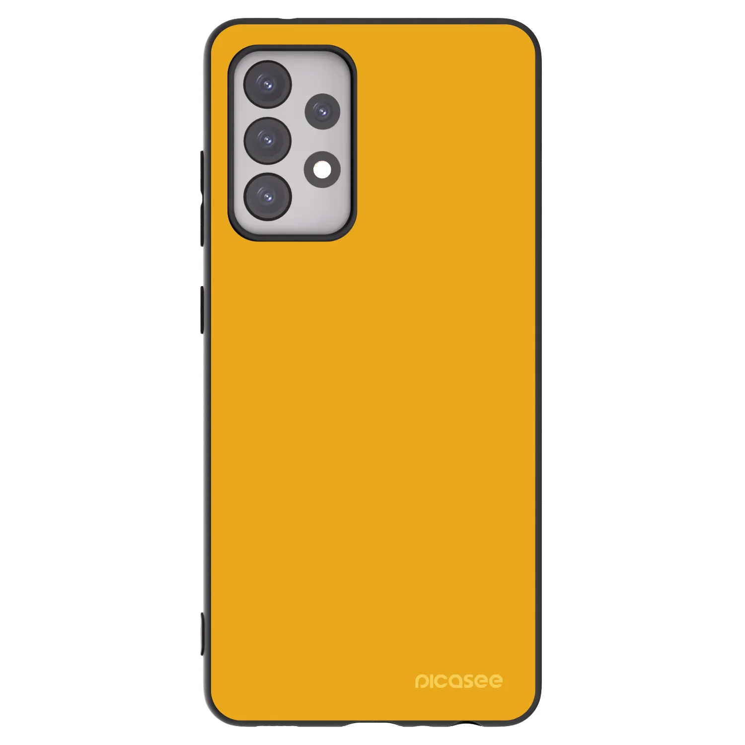 Picasee silikónový čierny obal pre Samsung Galaxy A52s 5G A528B - Sun