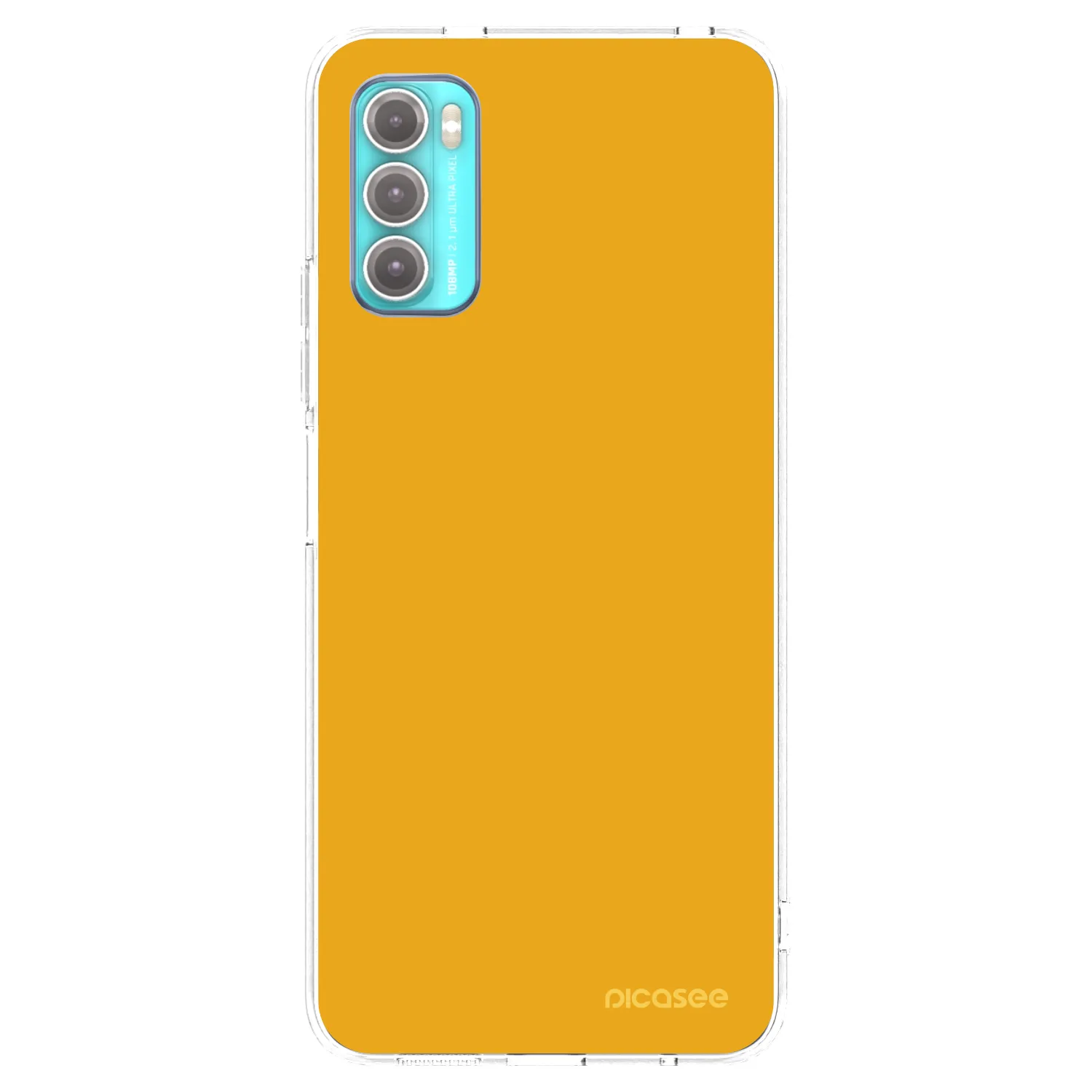 Picasee silikónový prehľadný obal pre Motorola Moto G60 - Sun