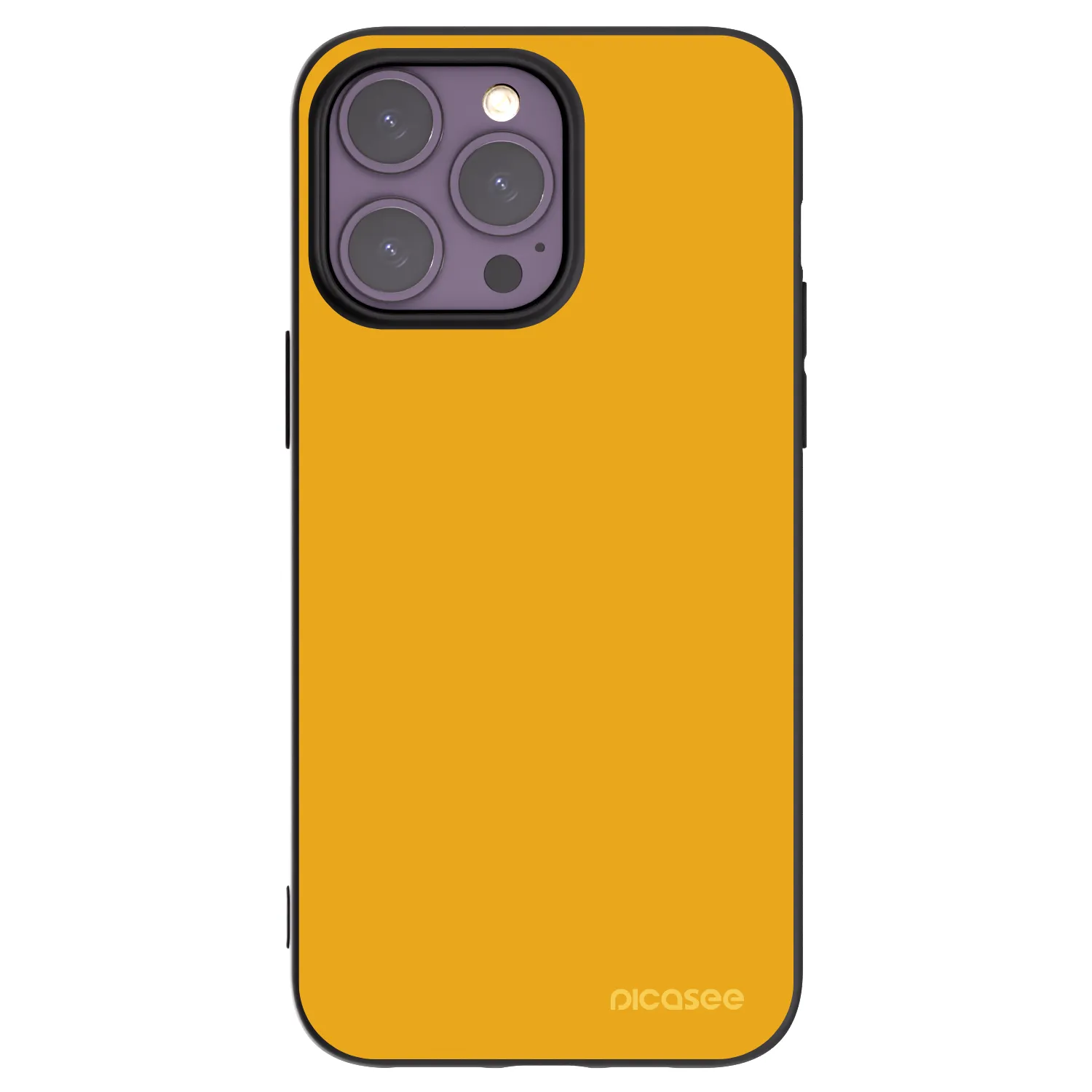 Picasee silikónový čierny obal pre Apple iPhone 14 Pro Max - Sun