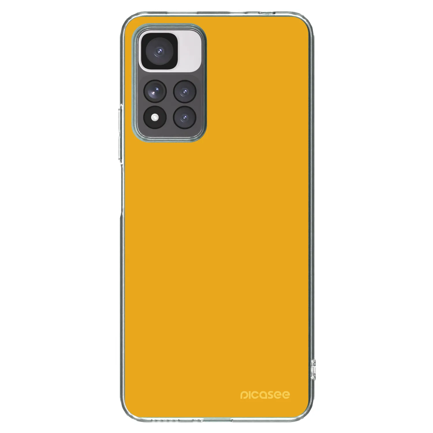 Picasee silikónový prehľadný obal pre Xiaomi Redmi Note 11 Pro+ 5G - Sun