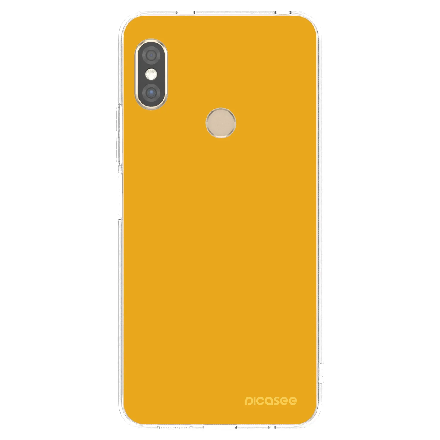 Picasee silikónový prehľadný obal pre Xiaomi Redmi Note 5 Global - Sun