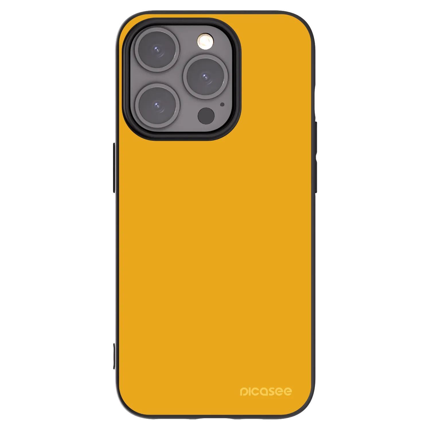 Silikónový čierny obal pre Apple iPhone 15 Pro - Sun